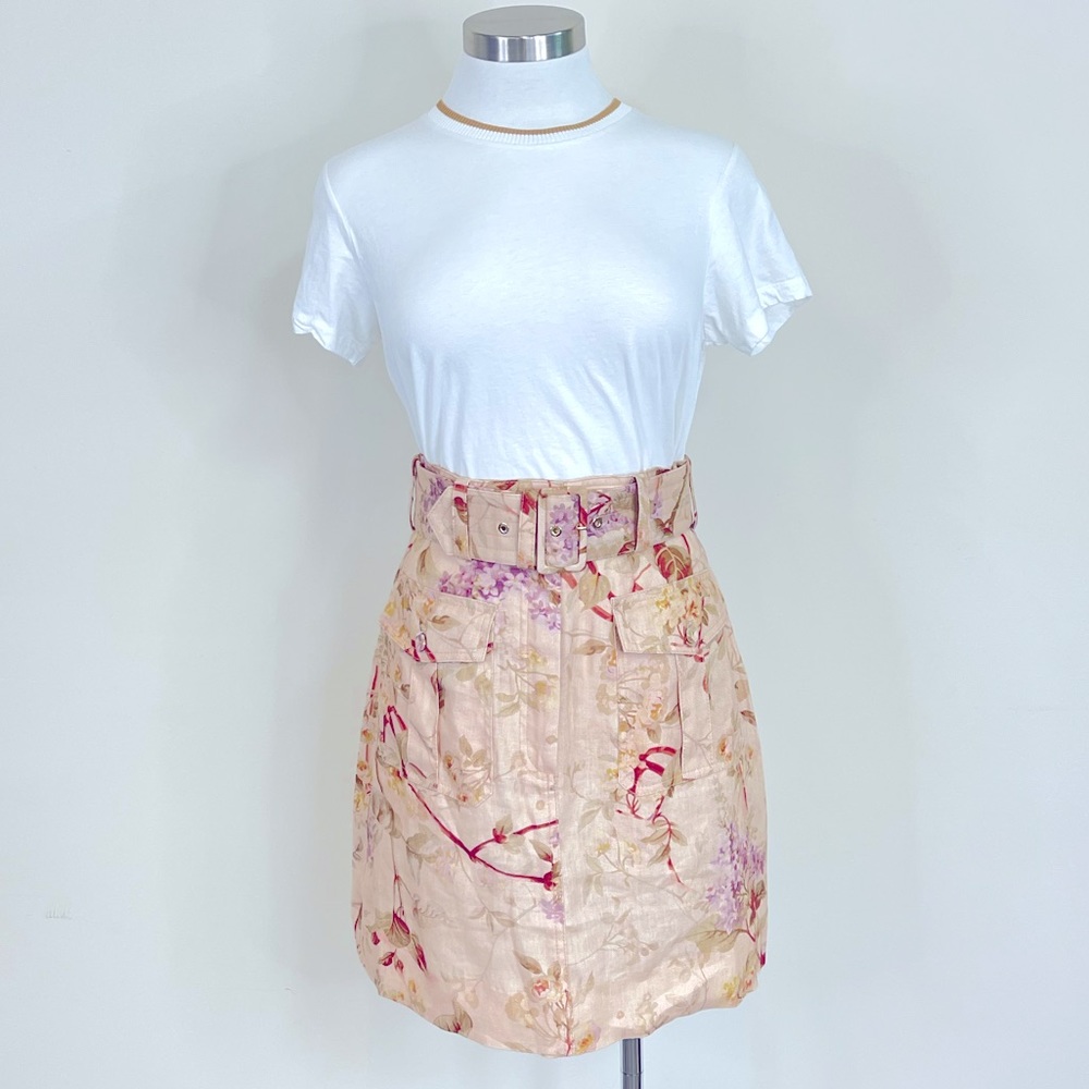 Zimmermann Sabatoge Safari skirt and top NWT sz AU 1